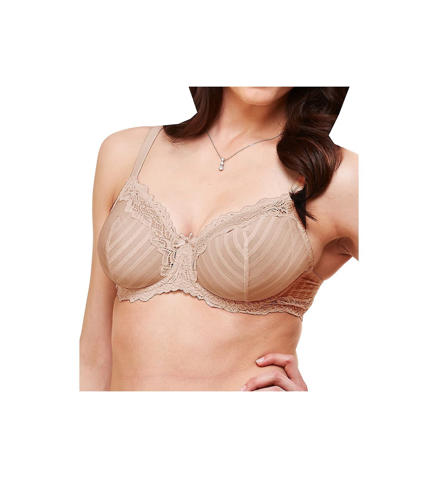 Lunaire Women's Barbados Lace-Trim Mesh Bra