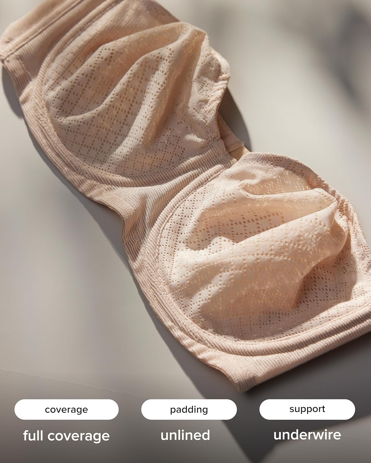 Wacoal Womens Visual Effects Strapless Minimizer Bra